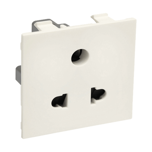 Legrand Britzy 2M 3 Pin Socket, 6734 56